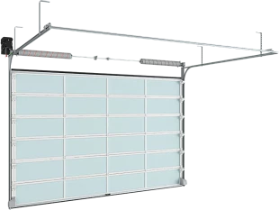 Рулонные ворота для автомойки с механизмом ISD02 3800x4000