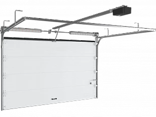 Гаражные секционные ворота RSD02 Doorhan из стальных сэндвич-панелей с торсионным механизмом (3000*3300)